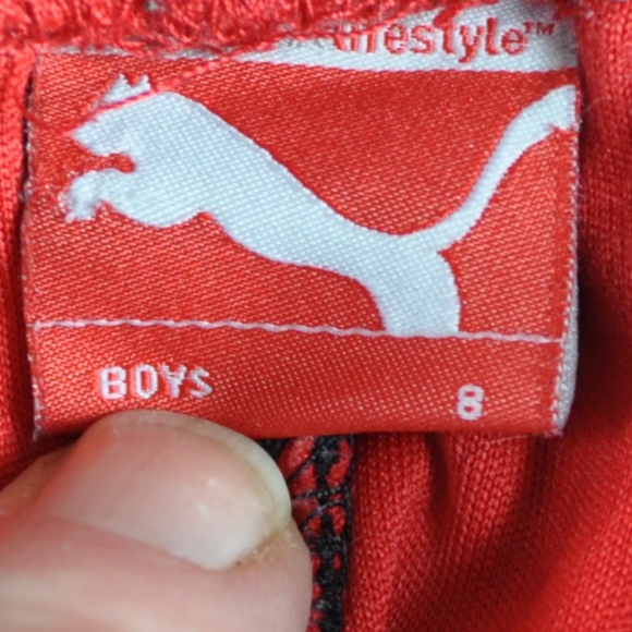 Puma Size 8 Boys Athletic Shorts - Picture 3 of 6
